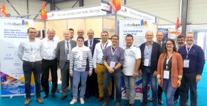 Le cluster SOTRABAN et ses adhérents au salon SEPEM d’Angers en 2019. Le cluster SOTRABAN associe des entreprises sous-traitantes normandes dans les domaines de la métallurgie, de la plasturgie et de l’électronique.
