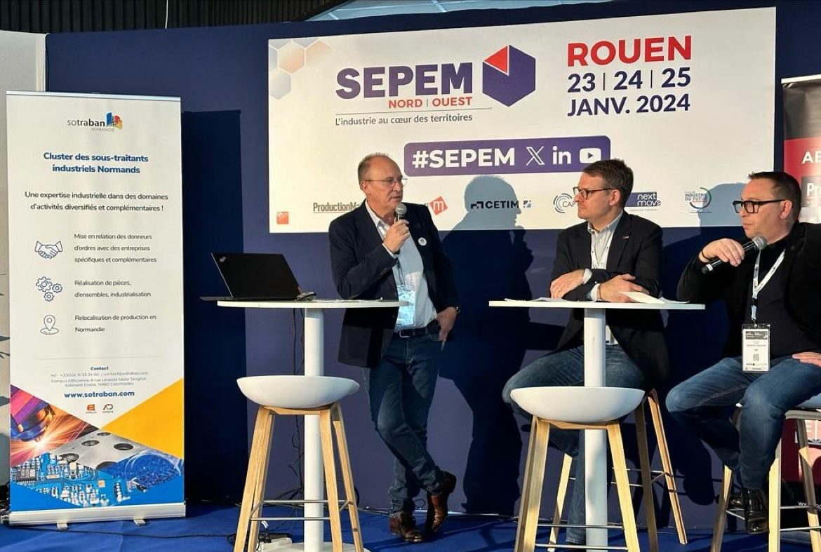 Pascal Esnouf anime une conférence sur le SEPEM de Rouen